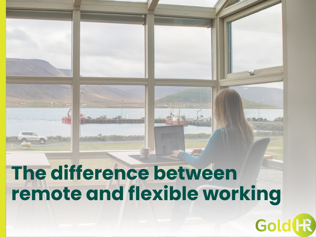 Featured image for “The difference between remote and flexible working”